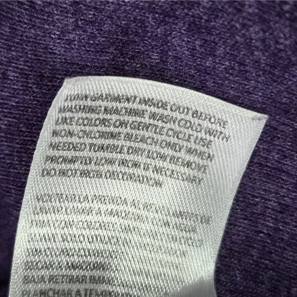 Womens Alta Gracia 1/2 Zip Pullover Sweatshirt Long Sleeve Cotton Blend Size L - Picture 5 of 9